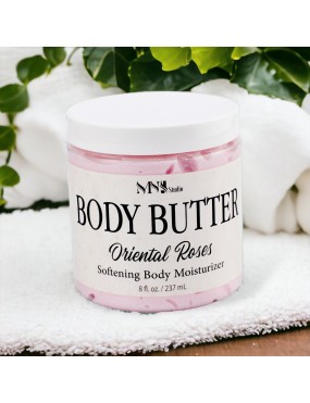 24 Packs Oriental Roses Premium Body Butter for Silky Smooth Skin