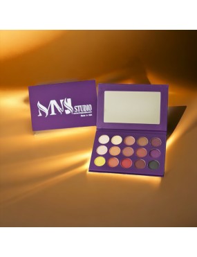 Violet Professional Eyeshadow Palette 15 Colors