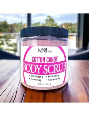 Cotton Candy Exfoliating Walnut Body Scrub