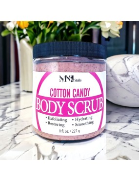 Cotton Candy Exfoliating Walnut Body Scrub