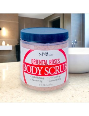 Oriental Roses Exfoliating Walnut Body Scrub