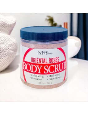 Oriental Roses Exfoliating Walnut Body Scrub