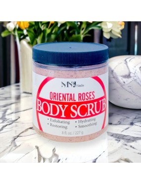 Oriental Roses Exfoliating Walnut Body Scrub