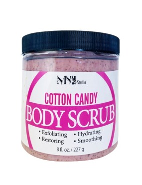 12 Packs Cotton Candy Exfoliating Walnut Body Scrub