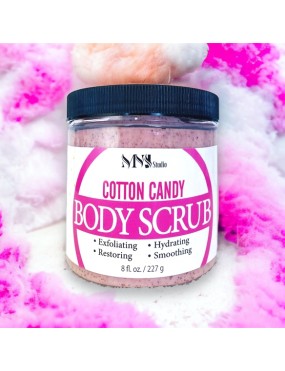 12 Packs Cotton Candy Exfoliating Walnut Body Scrub