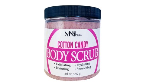 24 Packs Cotton Candy Exfoliating Walnut Body Scrub