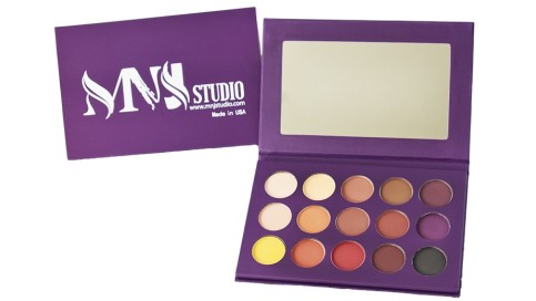 Violet Professional Eyeshadow Palette 15 Colors