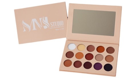 Neutral-Warm Professional Eyeshadow Palette 15 Colors