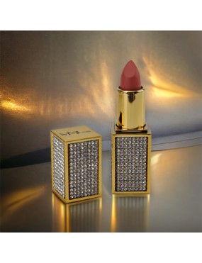 MNJS Diamond Collection Matte Lipstick Shade B-1(Limited Edition)