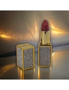 MNJS Diamond Collection Matte Lipstick Shade B-3(Limited Edition)