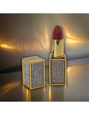 MNJS Diamond Collection Matte Lipstick Shade B-4(Limited Edition)