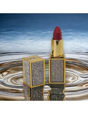 MNJS Diamond Collection Matte Lipstick Shade B-4(Limited Edition)