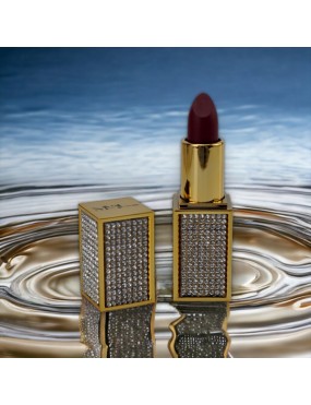 MNJS Diamond Collection Matte Lipstick Shade B-8(Limited Edition)