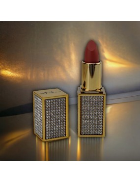 MNJS Diamond Collection Matte Lipstick Shade B-9(Limited Edition)