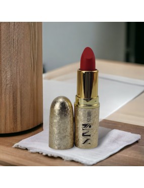 MNJS Gold Collection Matte Lipstick Shade K-10 (Limited Edition)