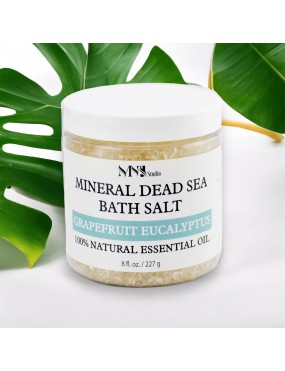 Mineral Dead Sea Bath Salt Grapefruit Eucalyptus