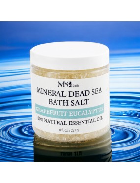 Mineral Dead Sea Bath Salt Grapefruit Eucalyptus