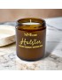 Holster Soy Candle in Classic Amber Jar