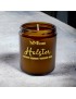 Holster Soy Candle in Classic Amber Jar