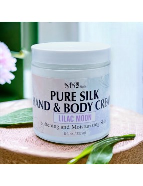 Lilac Moon Pure Silk Hand and Body Cream