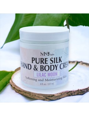 Lilac Moon Pure Silk Hand and Body Cream