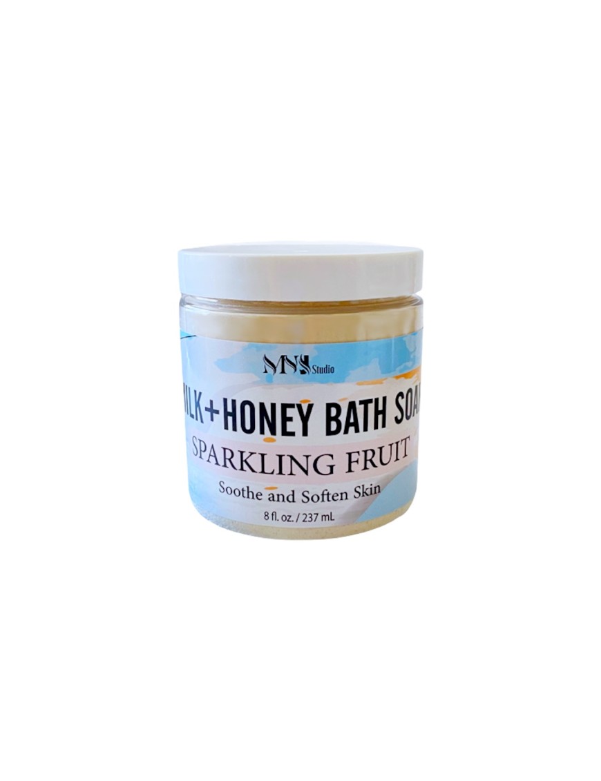 Sparkling Fruit Milk and Honey Bath Soak