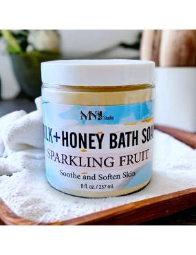 Sparkling Fruit Milk and Honey Bath Soak