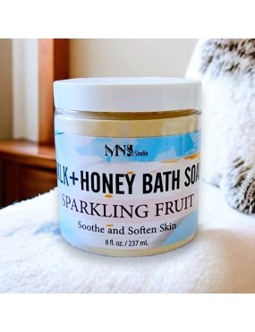 Sparkling Fruit Milk and Honey Bath Soak