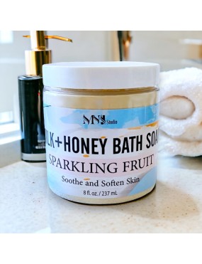 Sparkling Fruit Milk and Honey Bath Soak