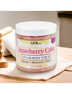 Strawberry Cake Sugar Body Scrub