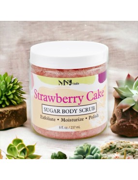 Strawberry Cake Sugar Body Scrub