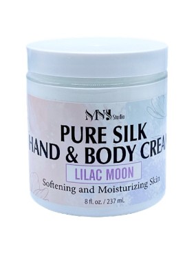 Lilac Moon Pure Silk Hand and Body Cream