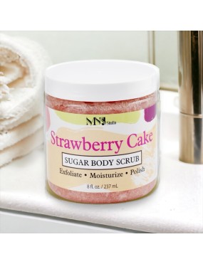 Strawberry Cake Sugar Body Scrub