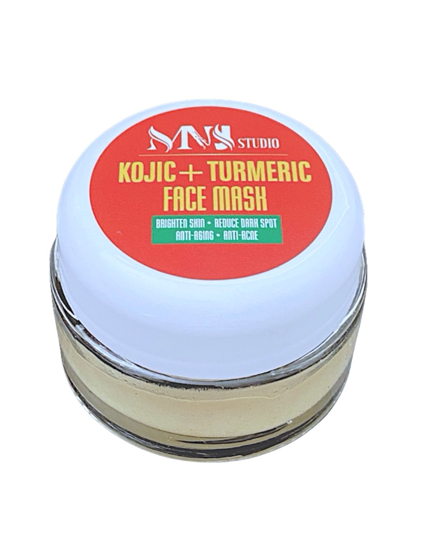 Kojic and Turmeric Face Mask