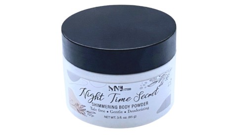 Night Time Secret Shimmering Body Powder Sparkling Powder with Puff