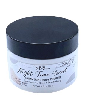 Night Time Secret Shimmering Body Powder Sparkling Powder with Puff