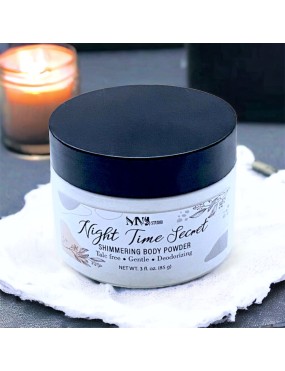 Night Time Secret Shimmering Body Powder Sparkling Powder with Puff