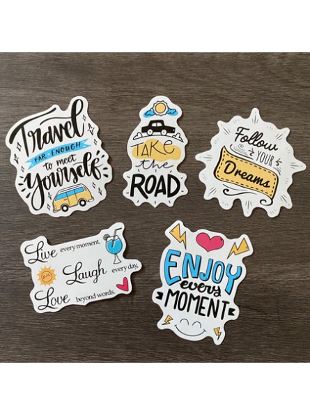 Motivational Die Cut Stickers No 4