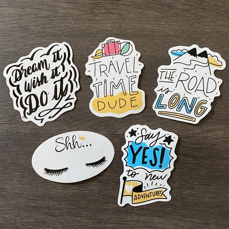 Motivational Die Cut Stickers No 3