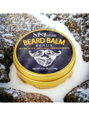 12 Packs Beaux Beard Balm Nourish and Soften 4oz