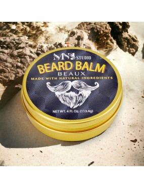 12 Packs Beaux Beard Balm Nourish and Soften 4oz