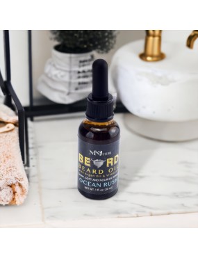 Ocean Rush Natural Beard Oil Nourish and Protect Skin 1oz