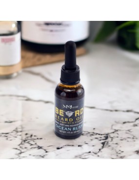 Ocean Rush Natural Beard Oil Nourish and Protect Skin 1oz