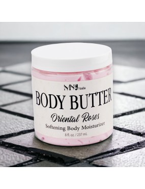 Oriental Roses Premium Body Butter for Silky Smooth Skin