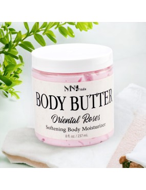 Oriental Roses Premium Body Butter for Silky Smooth Skin