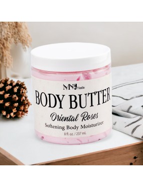 Oriental Roses Premium Body Butter for Silky Smooth Skin